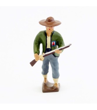 chouan avec fusil entre les mains