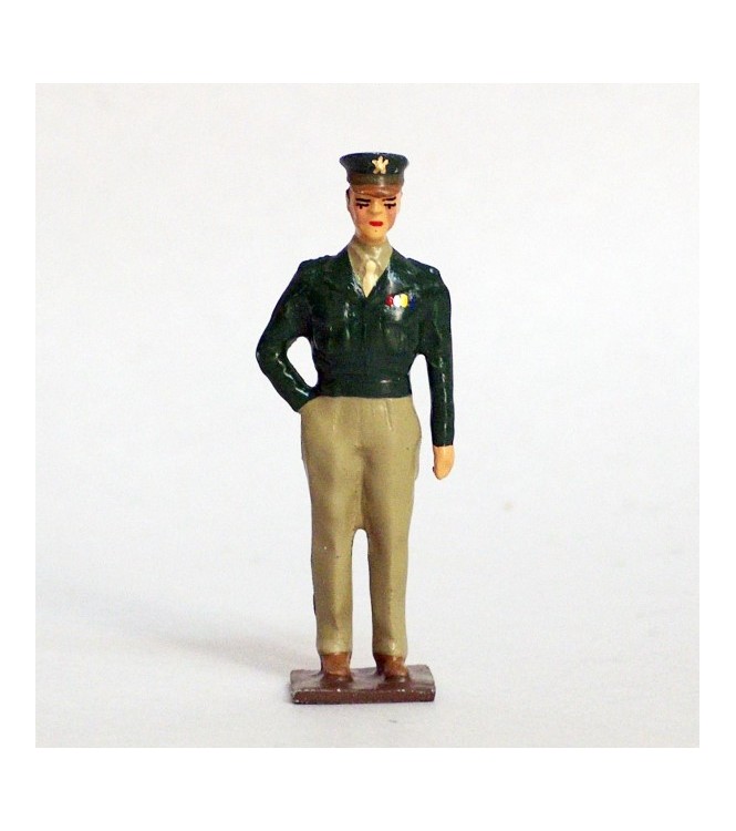 Général Eisenhower (1890 -1969), commandant en chef des forces alliées en 1944