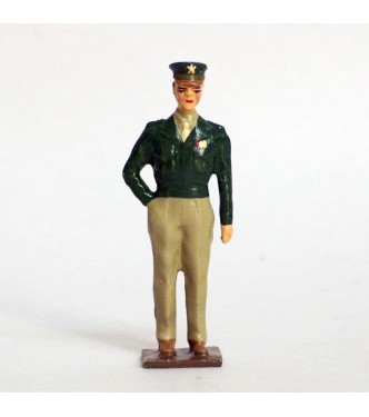 Général Eisenhower (1890 -1969), commandant en chef des forces alliées en 1944