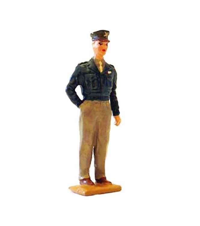 Général Eisenhower (1890 -1969), commandant en chef des forces alliées en 1944