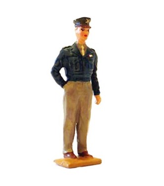 Général Eisenhower (1890 -1969), commandant en chef des forces alliées en 1944