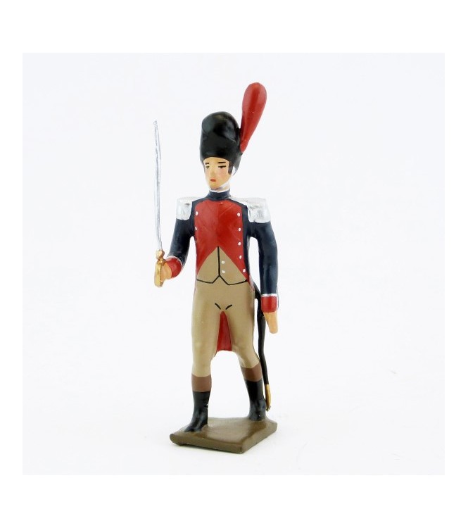 officier des gendarmes d'élite à pied (1804), pantalon ventre de biche