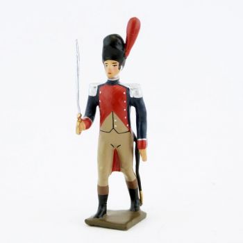officier des gendarmes d'élite à pied (1804), pantalon ventre de biche
