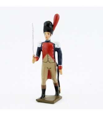 officier des gendarmes d'élite à pied (1804), pantalon ventre de biche