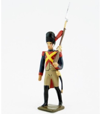 fantassin des gendarmes d'élite à pied (1804), pantalon ventre de biche