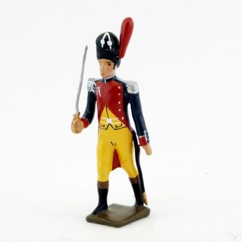 officier des gendarmes d'élite à pied (1804), pantalon jaune