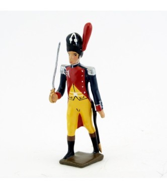 officier des gendarmes d'élite à pied (1804), pantalon jaune