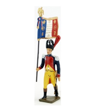 drapeau des gendarmes d'élite à pied (1804), pantalon jaune
