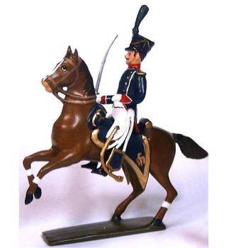 officier à cheval des Tirailleurs-chasseurs