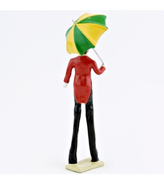 le Clown sur échasses (h. 9 cm)