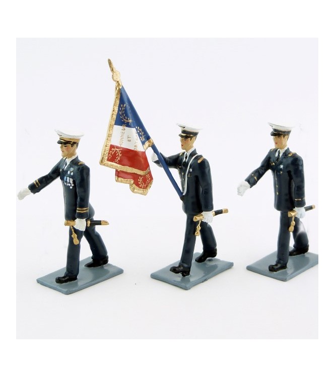 ensemble de 3 figurines "l'Ecole de l'air"