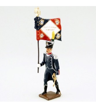 drapeau du 17e Rgt d'Infanterie légère