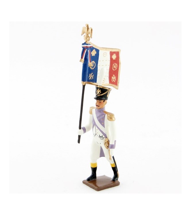 drapeau des voltigeurs du 33ème de ligne (1806)