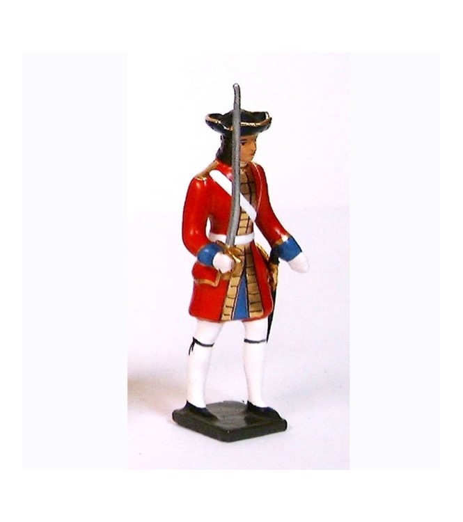 officier des grenadiers de la garde suisse louis xiv (1670)