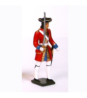 officier des grenadiers de la garde suisse louis xiv (1670)