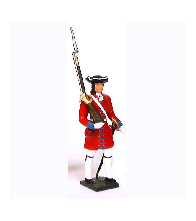grenadier de la garde suisse de louis xiv avec fusil