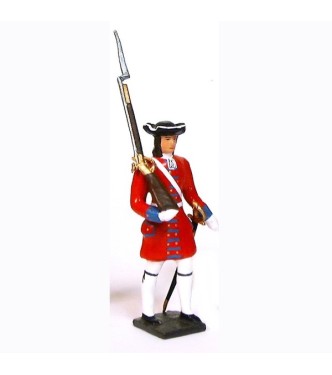 grenadier de la garde suisse de louis xiv avec fusil