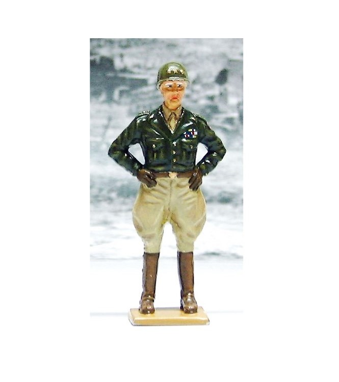 Général Patton (1885-1945), conduisit la IIIe armée américaine