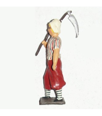 femme révolutionnaire, faux sur l'épaule