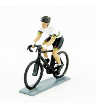 cycliste contemporain, maillot Champion du Monde