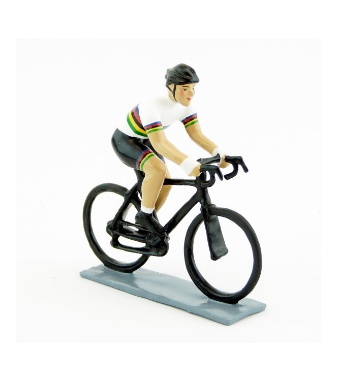cycliste contemporain, maillot Champion du Monde