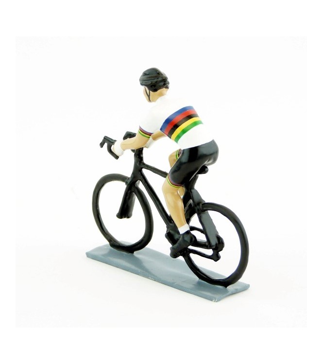 cycliste contemporain, maillot Champion du Monde