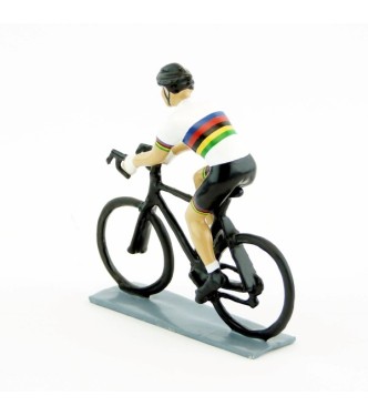 cycliste contemporain, maillot Champion du Monde