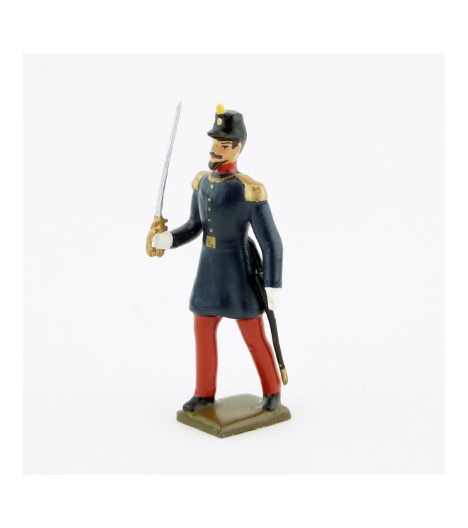 officier de l'infanterie de ligne, basquine garance (Napoléon III)