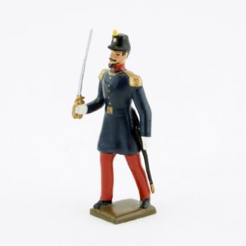 officier de l'infanterie de ligne, basquine garance (Napoléon III)