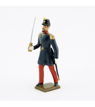 officier de l'infanterie de ligne, basquine garance (Napoléon III)
