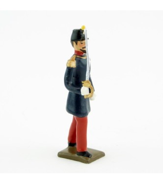 officier de l'infanterie de ligne, basquine garance (Napoléon III)