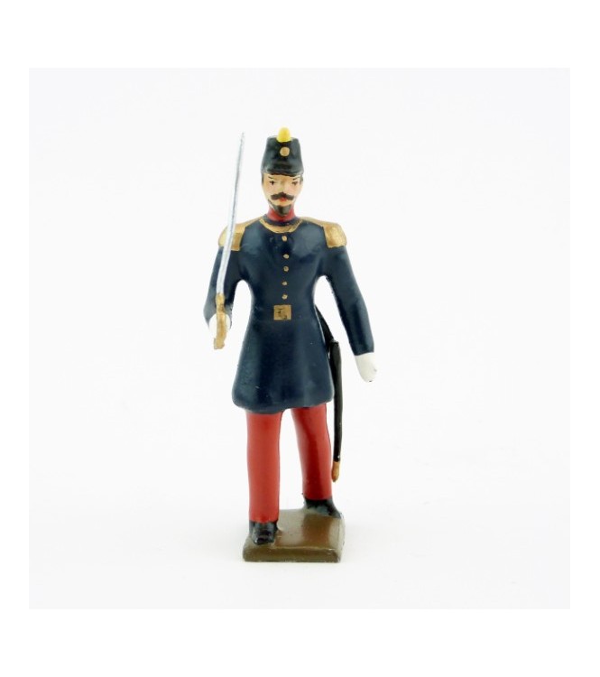 officier de l'infanterie de ligne, basquine garance (Napoléon III)