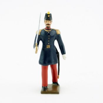 officier de l'infanterie de ligne, basquine garance (Napoléon III)