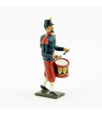 tambour de l'infanterie de ligne, basquine garance (Napoléon III)