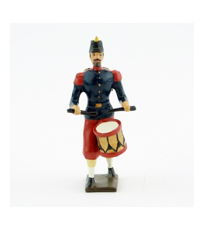 tambour de l'infanterie de ligne, basquine garance (Napoléon III)