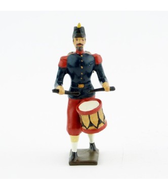 tambour de l'infanterie de ligne, basquine garance (Napoléon III)