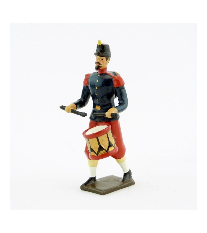 tambour de l'infanterie de ligne, basquine garance (Napoléon III)