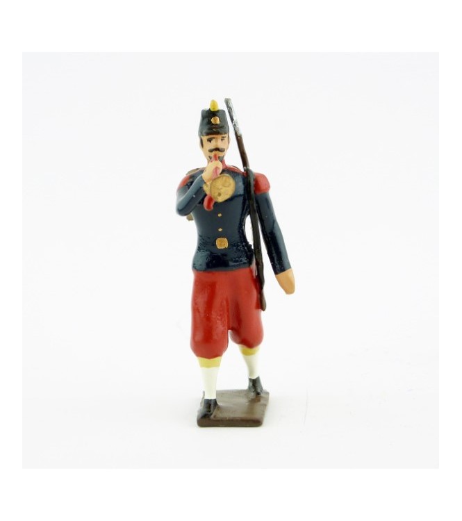 clairon de l'infanterie de ligne, basquine garance (Napoléon III)