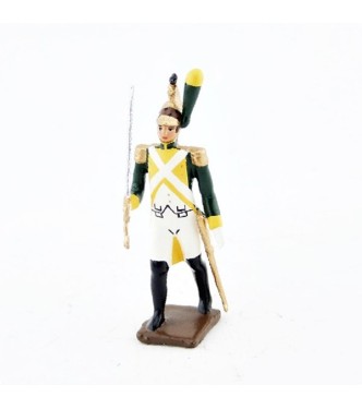 officier des dragons de la garde (dragons jaunes) (1812)