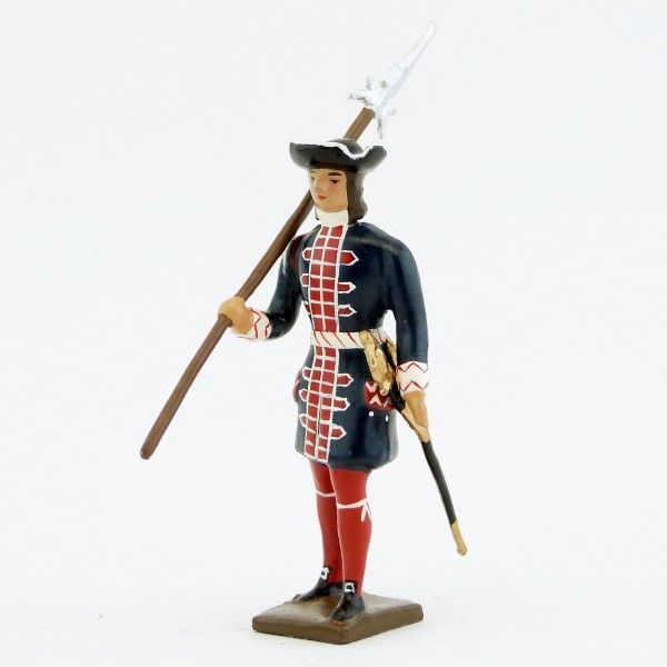 grenadier de la garde française louis xiv avec lance