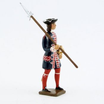 grenadier de la garde française louis xiv avec lance