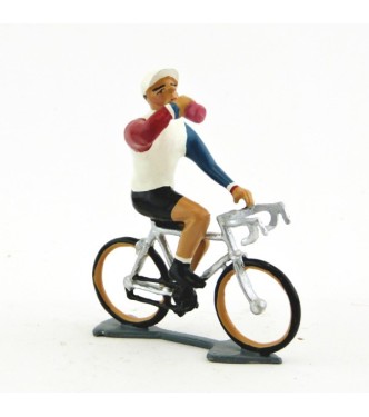 Champion de Hollande buvant à la gourde