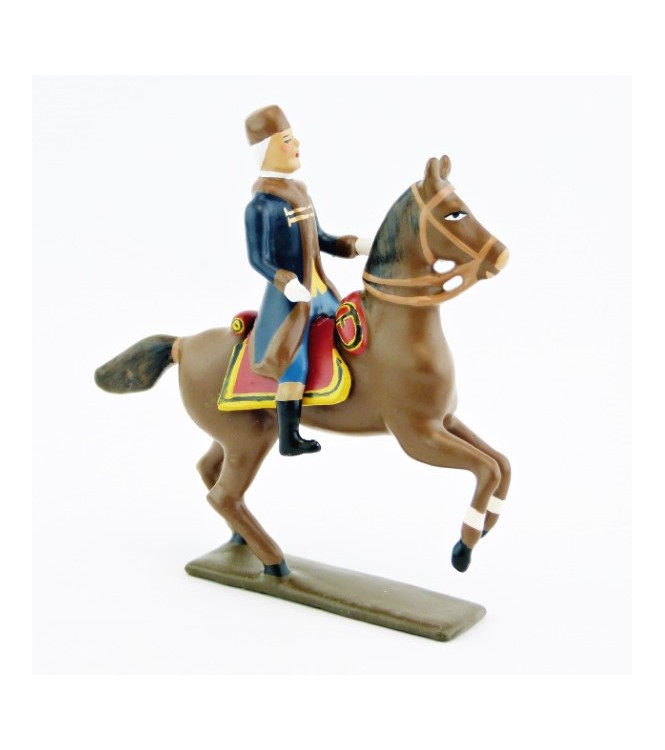 baron Percy, chirurgien inspecteur général, à cheval