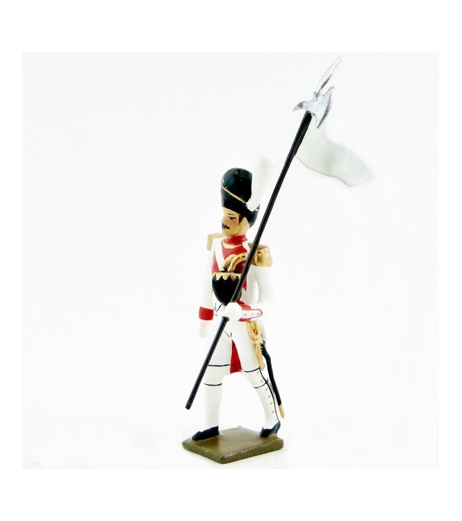 3e porte-aigle du 3e rgt de grenadiers de la garde (ex-hollandais) (1812)