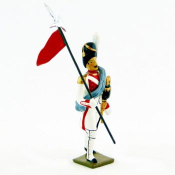 2ème Porte-aigle du 3e rgt de grenadiers de la garde (ex-hollandais) (1812)