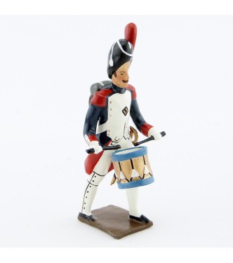 tambour des grenadiers de la garde, pied gauche en avant