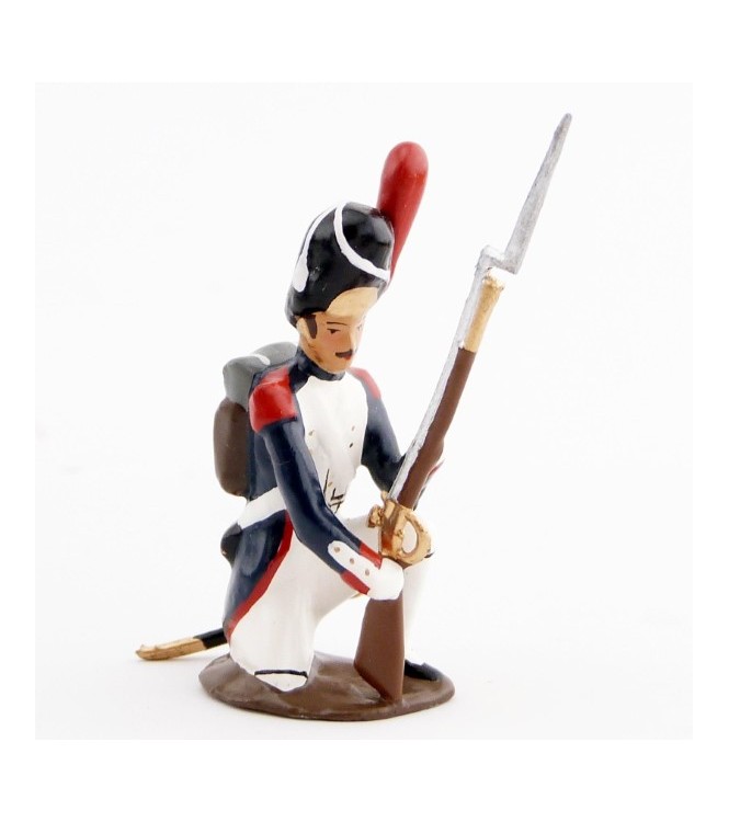 grenadier de la garde à genou, fusil au pied