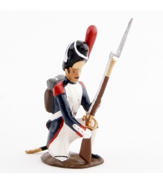 grenadier de la garde à genou, fusil au pied