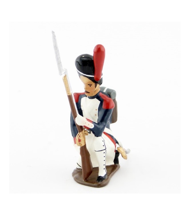grenadier de la garde à genou, fusil au pied