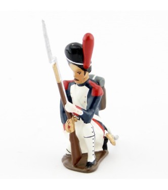 grenadier de la garde à genou, fusil au pied